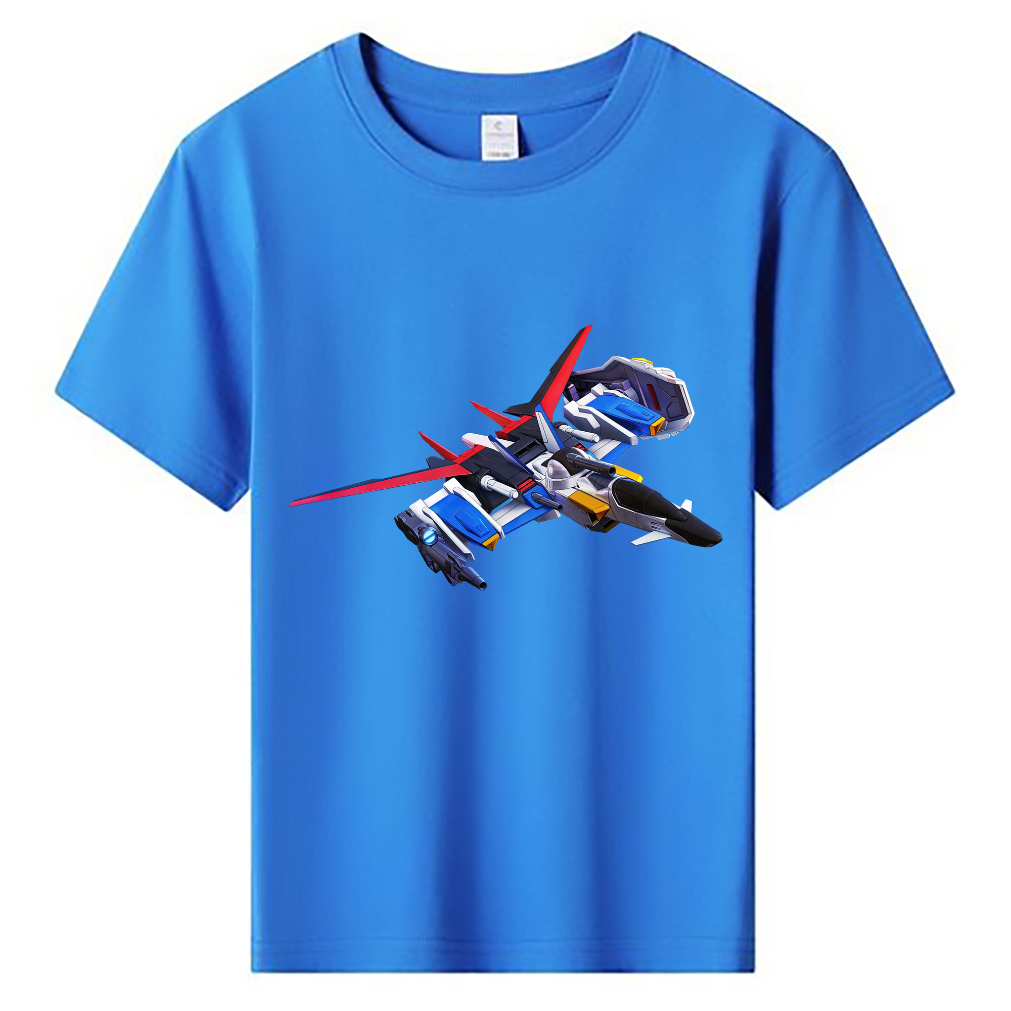 （画像用） 機動戦士ガンダム Mobile Suit Gundam 綿100％キッズTシャツ（フロントプリント）